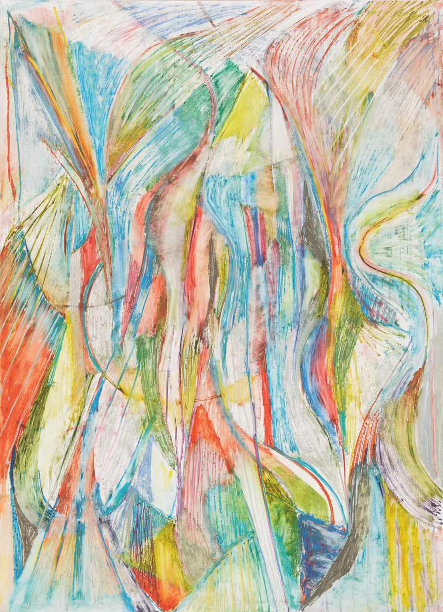 Das grüne Enigma, 2014, Öl auf Leinwand